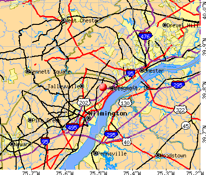 Ardencroft, DE map