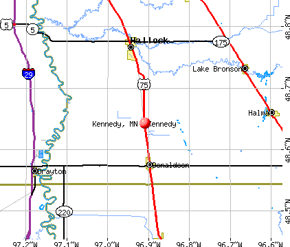 Kennedy, MN map