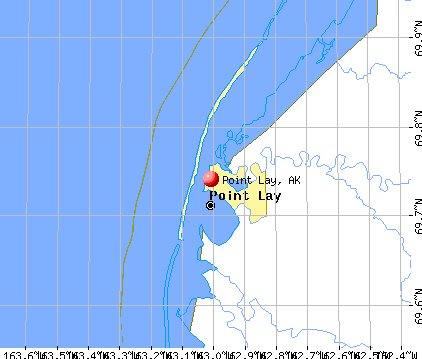 Point Lay, AK map