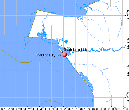 Shaktoolik, AK map