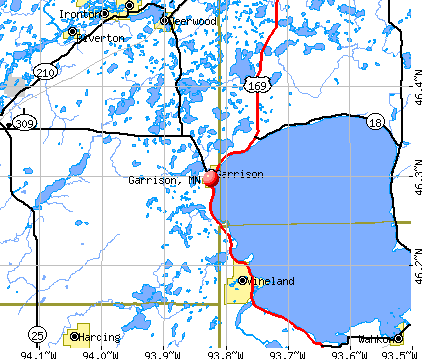 Garrison, MN map