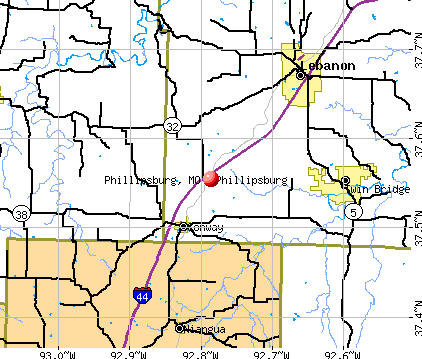 Phillipsburg, MO map
