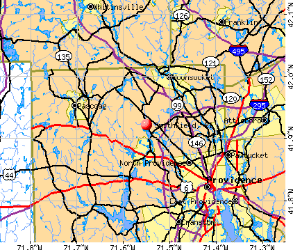 Smithfield, RI map