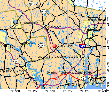 Salem, CT map