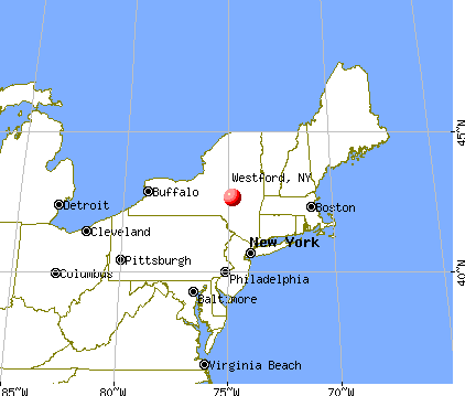 Westford, New York map