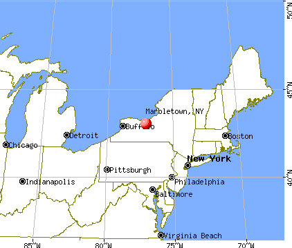 Marbletown, New York map