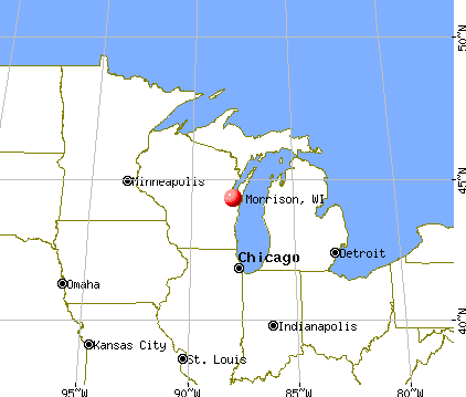 Morrison, Wisconsin map