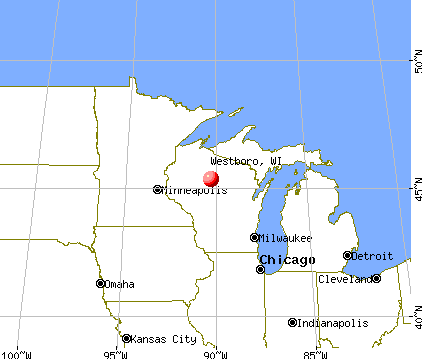 Westboro, Wisconsin map