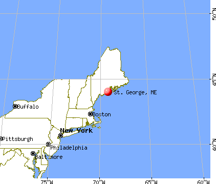 St. George, Maine map