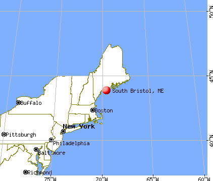 South Bristol, Maine map