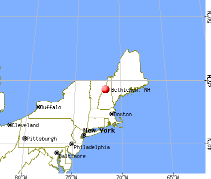 Bethlehem, New Hampshire map
