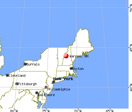 Warren, New Hampshire map