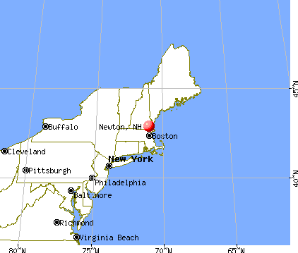 Newton, New Hampshire map