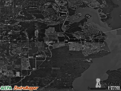 Atascocita satellite photo by USGS