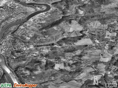 Orchard Hills satellite photo by USGS