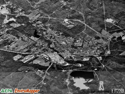 Gordon satellite photo by USGS