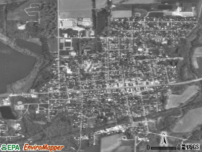 Knightstown satellite photo by USGS