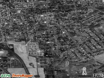 Lebanon South satellite photo by USGS
