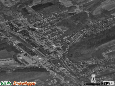 Burnham satellite photo by USGS