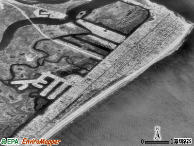 Avalon satellite photo by USGS