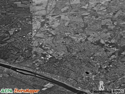 Ewing satellite photo by USGS