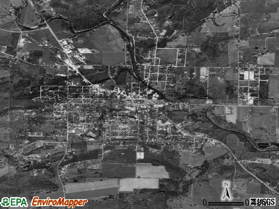 Mason satellite photo by USGS