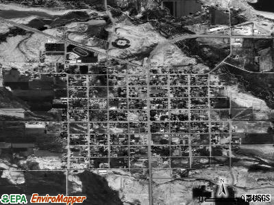 Huntington satellite photo by USGS