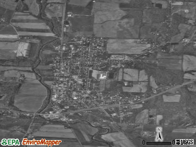 Utica satellite photo by USGS