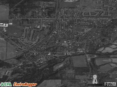 Scottsville satellite photo by USGS