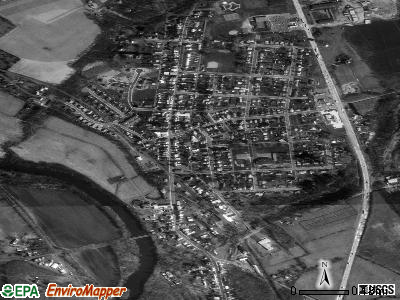 Shoemakersville satellite photo by USGS
