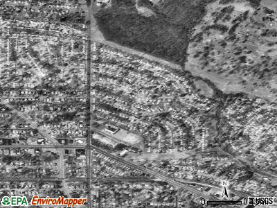 Hanley Hills satellite photo by USGS