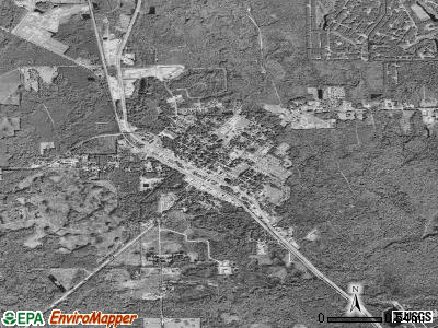 Bunnell satellite photo by USGS