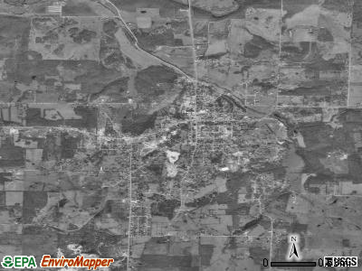 Granby satellite photo by USGS