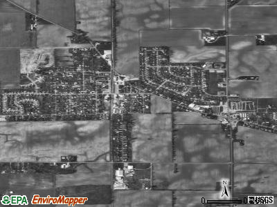 Bargersville satellite photo by USGS