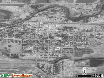 Malta satellite photo by USGS
