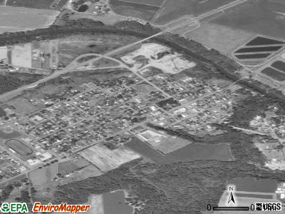 Dayton satellite photo by USGS