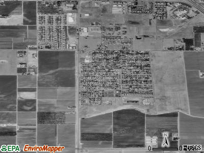 Parkwood satellite photo by USGS