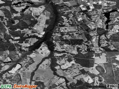 Privateer satellite photo by USGS