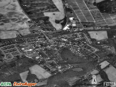 Alburtis satellite photo by USGS