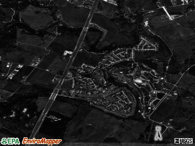Onion Creek satellite photo by USGS