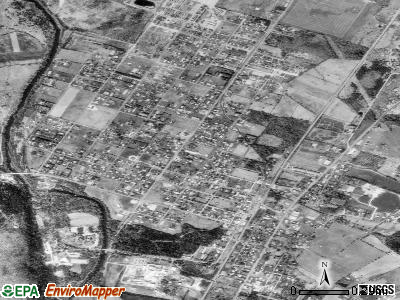Grottoes satellite photo by USGS