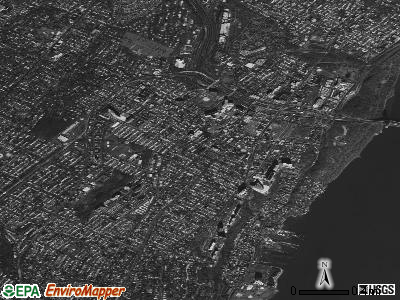 Fort Lee satellite photo by USGS