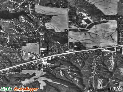 Germantown Hills satellite photo by USGS