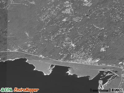 West Hurley satellite photo by USGS