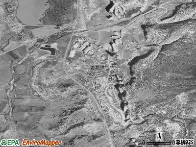 Navajo satellite photo by USGS