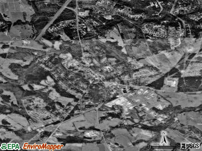 Watkinsville satellite photo by USGS