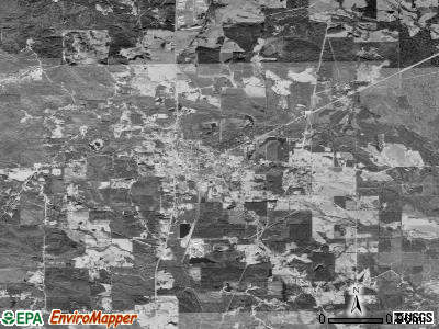 Bay Springs satellite photo by USGS