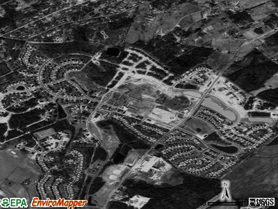 Lake Park satellite photo by USGS