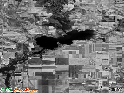 Tainter Lake satellite photo by USGS
