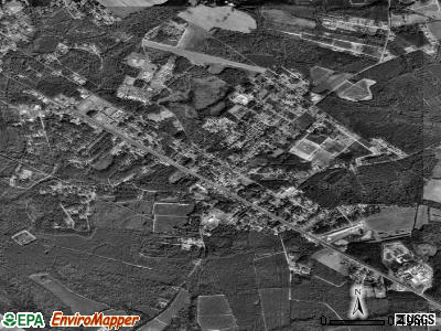 Varnville satellite photo by USGS